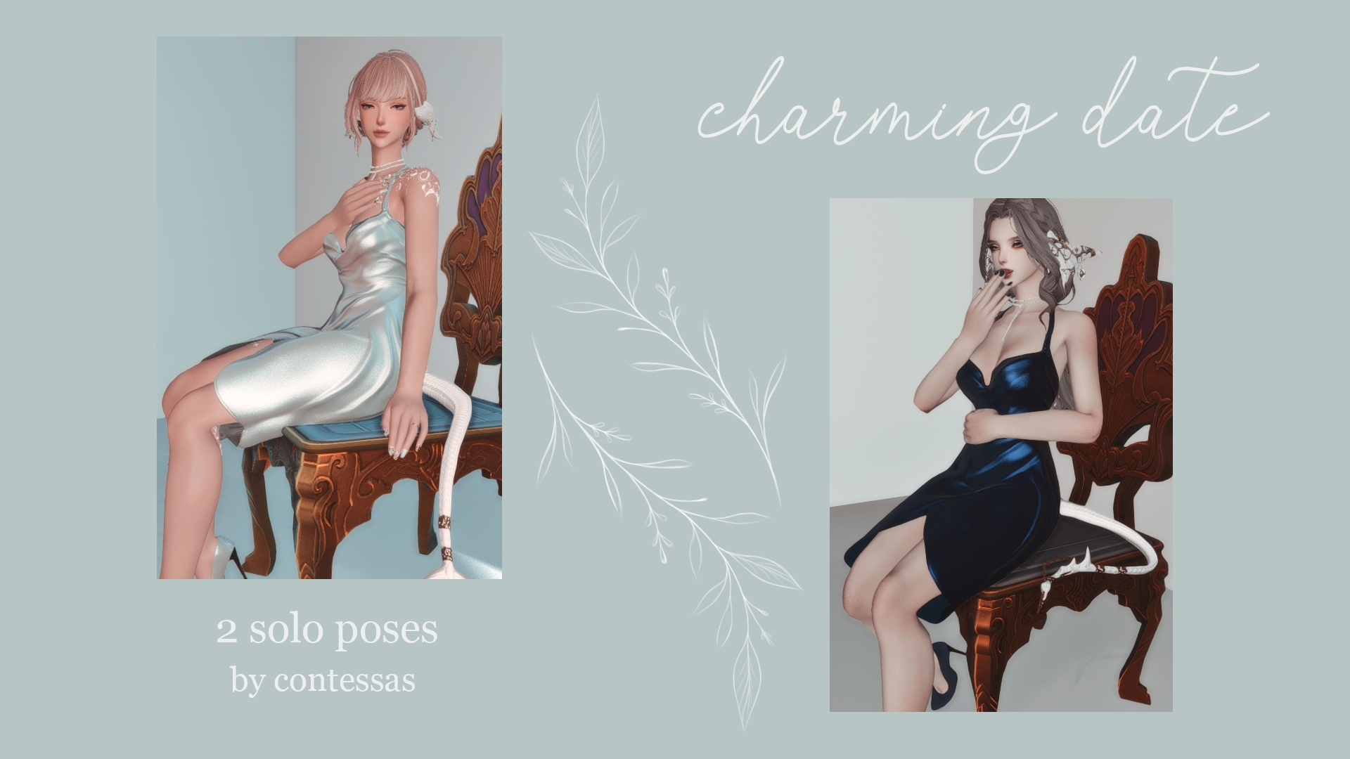 [Pose Pack] Charming Date | XIV Mod Archive