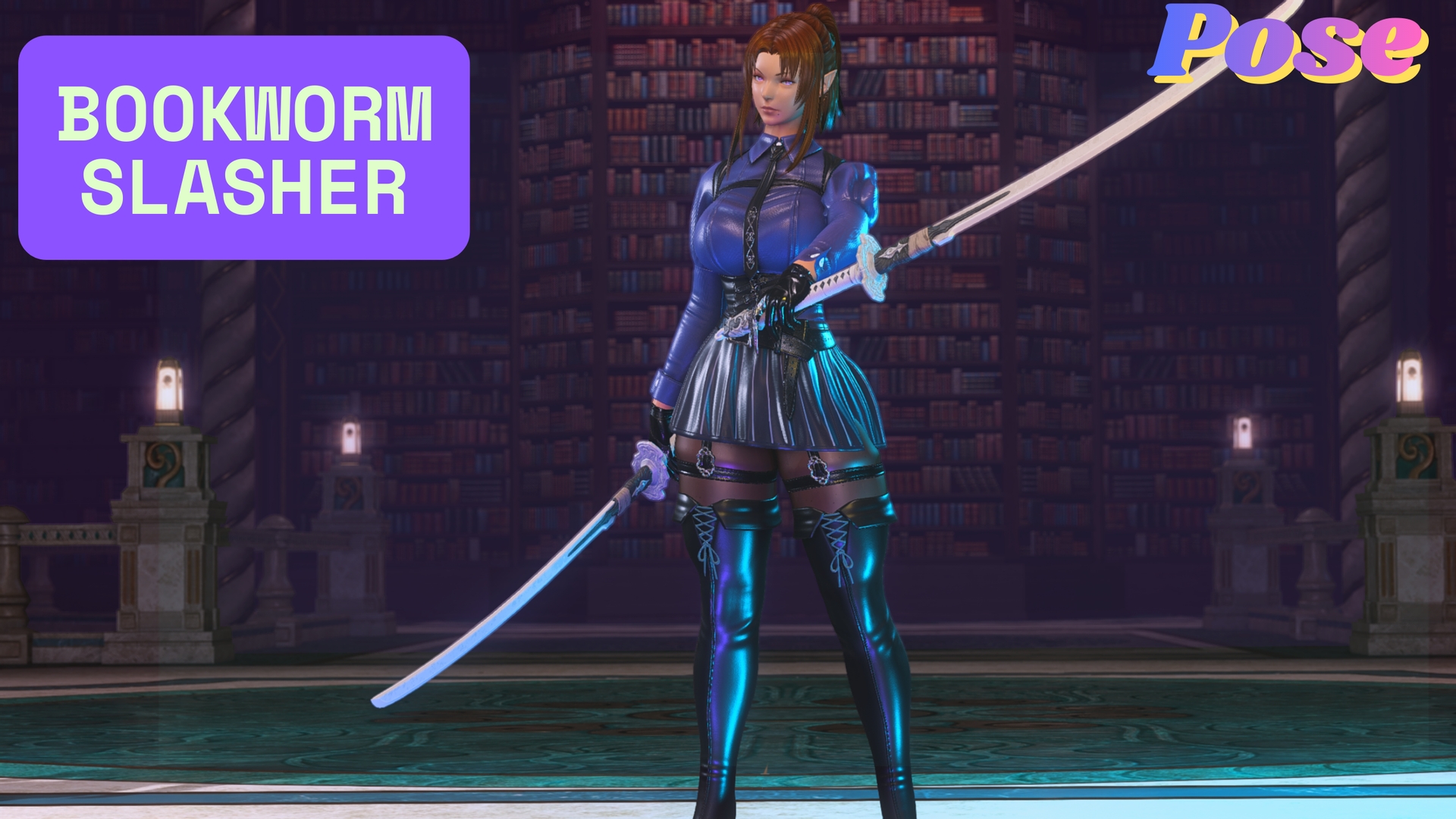 Bookworm Slasher | XIV Mod Archive