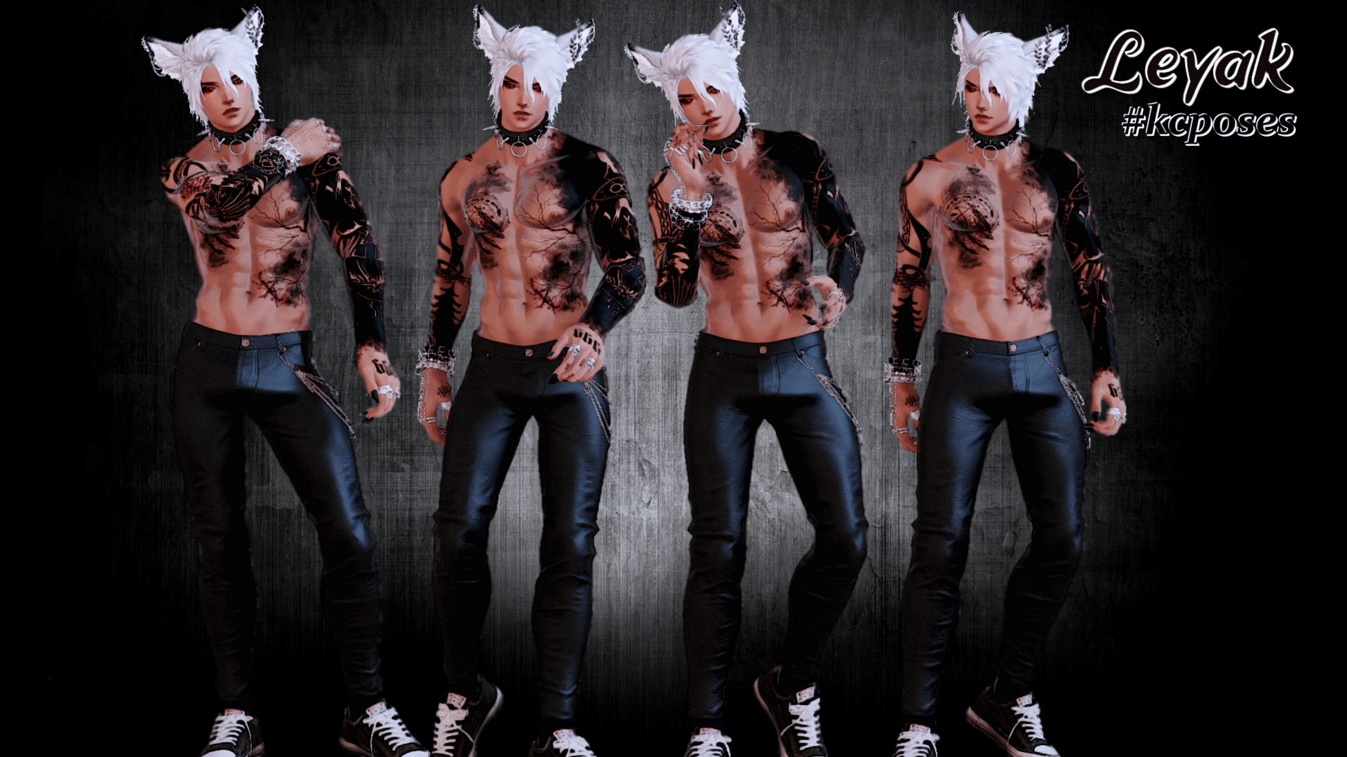 [KC] Leyak - Pose Pack | XIV Mod Archive
