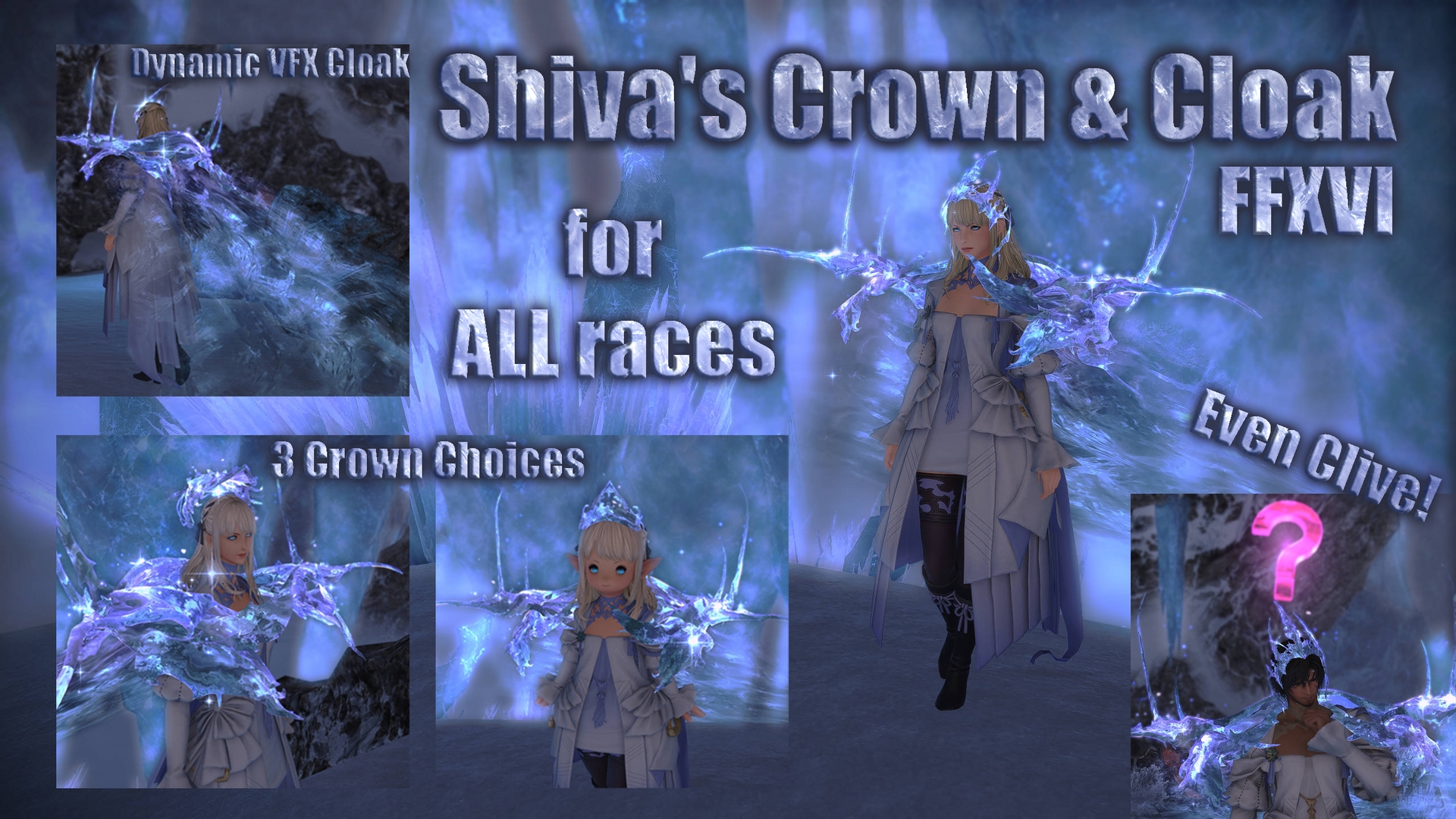 Shiva's Crown & Cloak | XIV Mod Archive