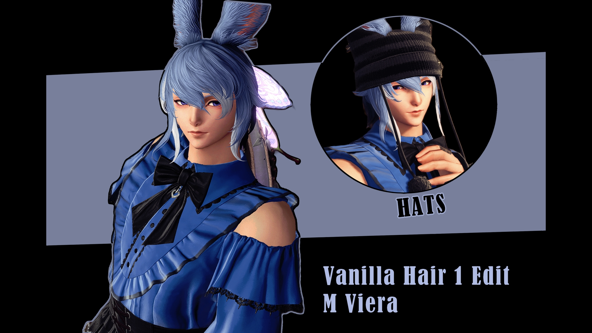 M Viera Hair 1 Edit [Short Fluff] | XIV Mod Archive