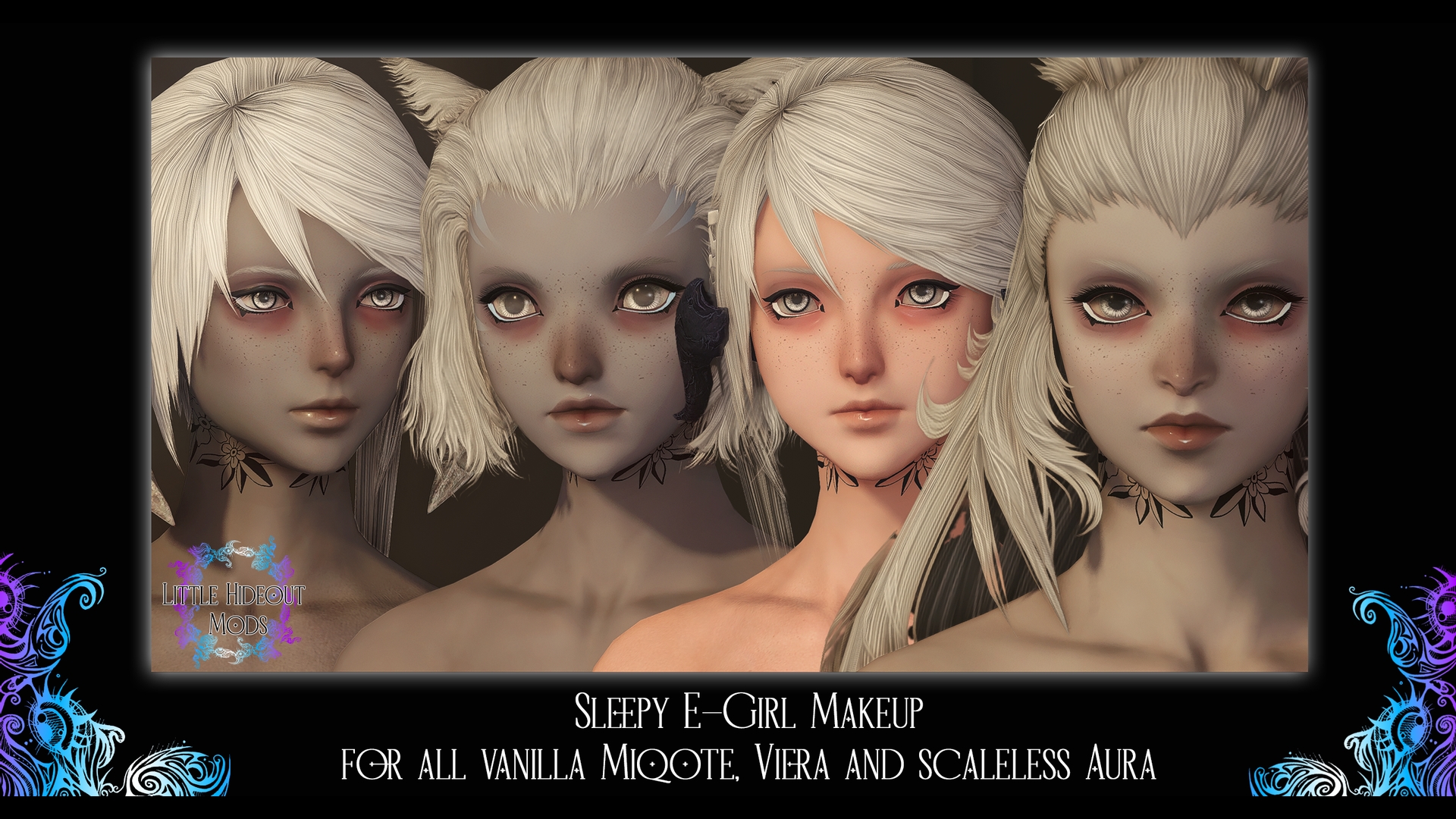 [LittleHideoutMods] Sleepy E-Girl Makeup | XIV Mod Archive