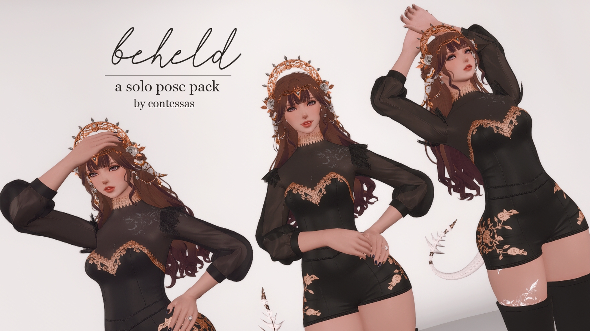 [Pose Pack] Beheld | XIV Mod Archive