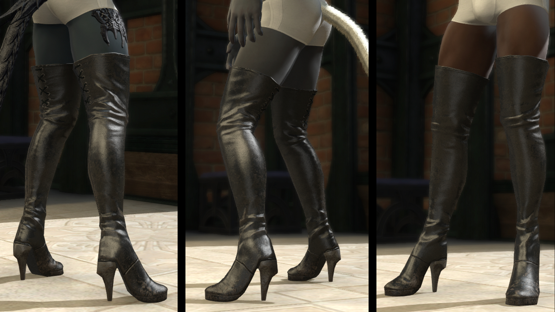 Improved 2B Boots For Men XIV Mod Archive