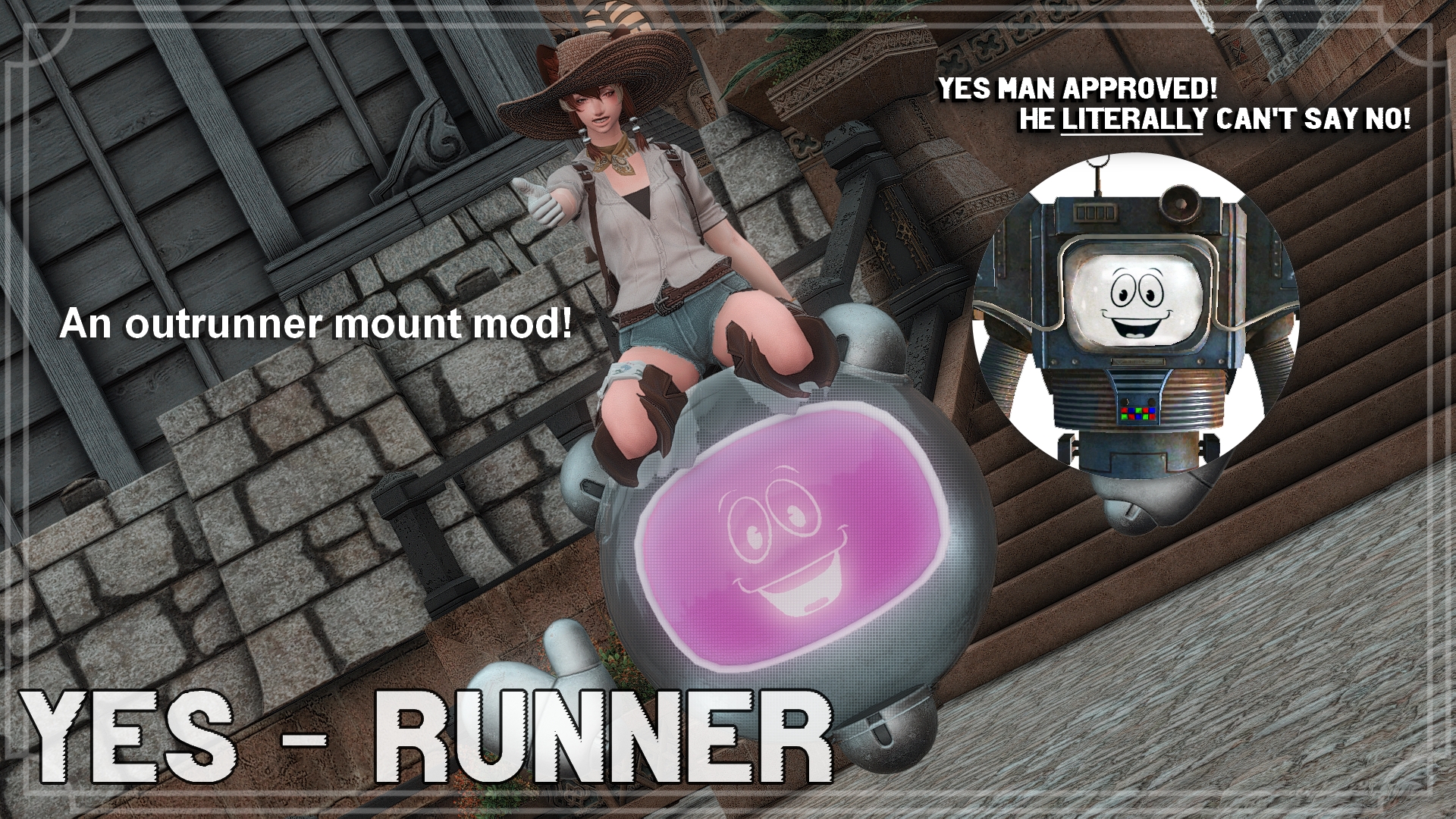 [GREM] YES-RUNNER - A mount edit mod | XIV Mod Archive