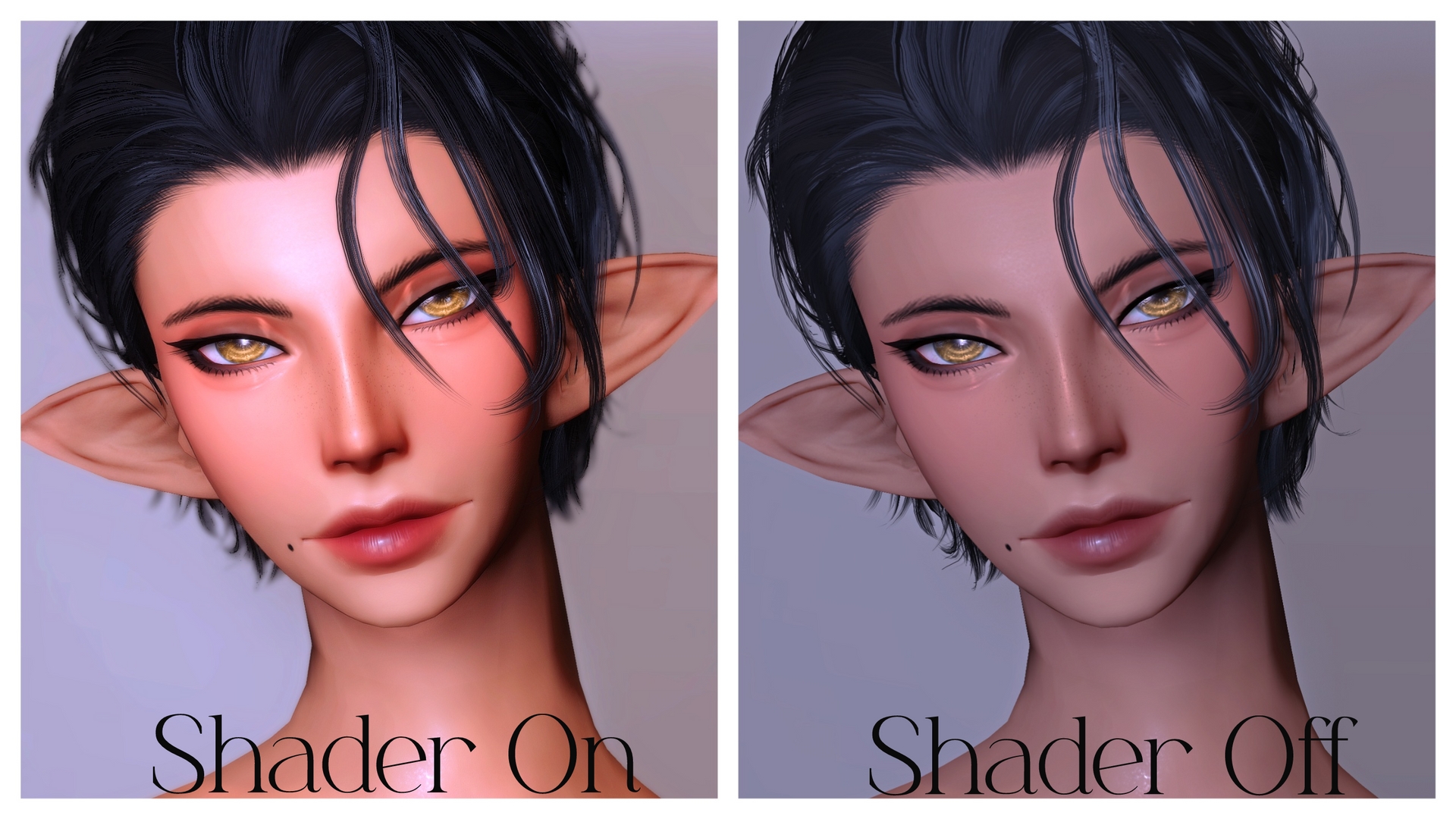 ♥ Monroe - C+ Face Scaling for Vanilla Elezen Face 3 | XIV Mod Archive