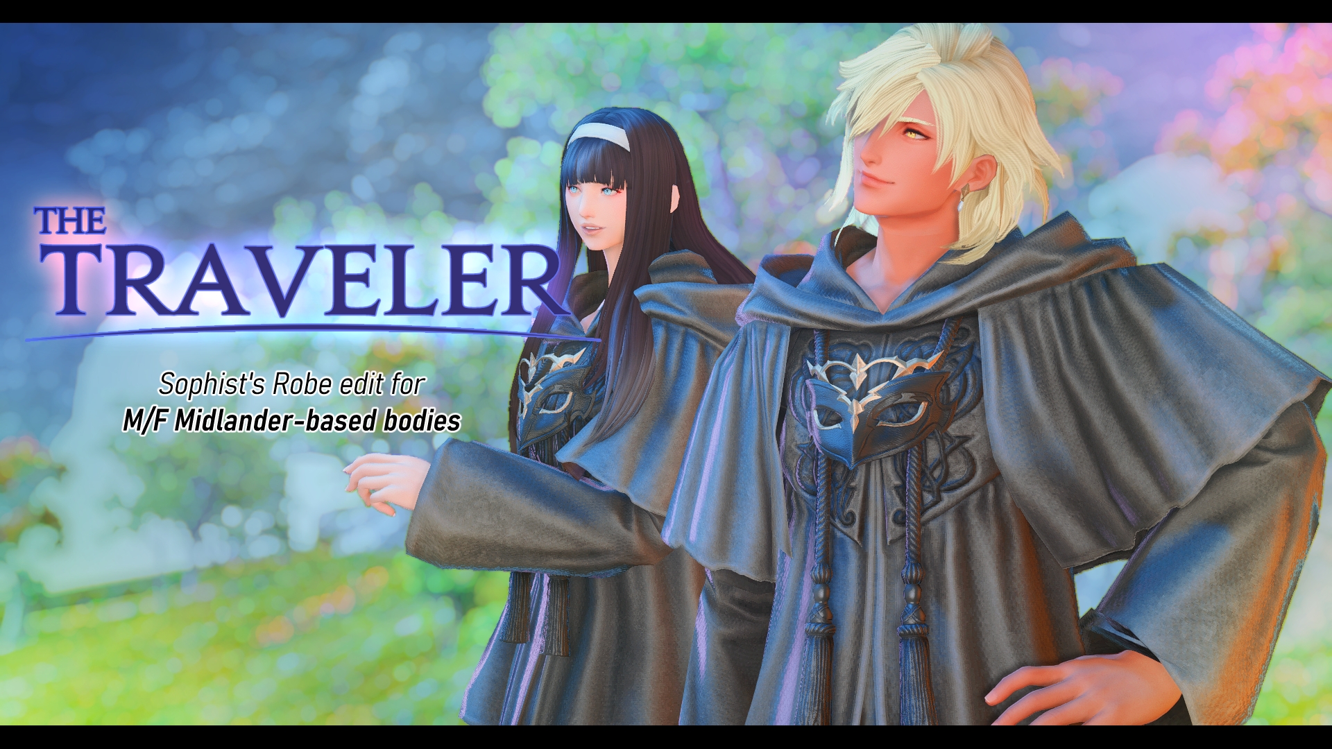 THE TRAVELER (Sophist's Robe Edit) [DT UPDATE] | XIV Mod Archive