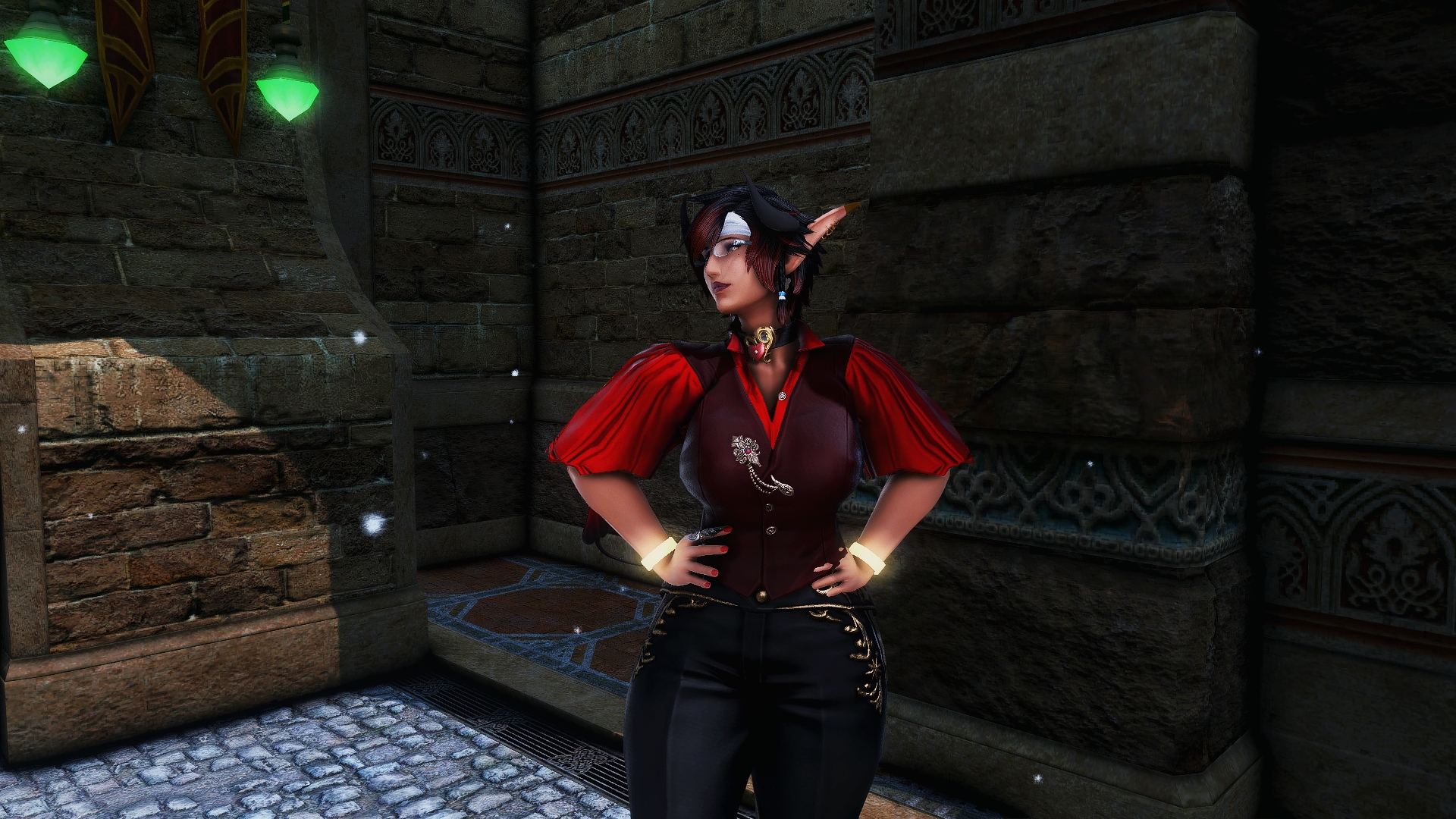 YAB Buff Med/Large Office Boulevardier | XIV Mod Archive