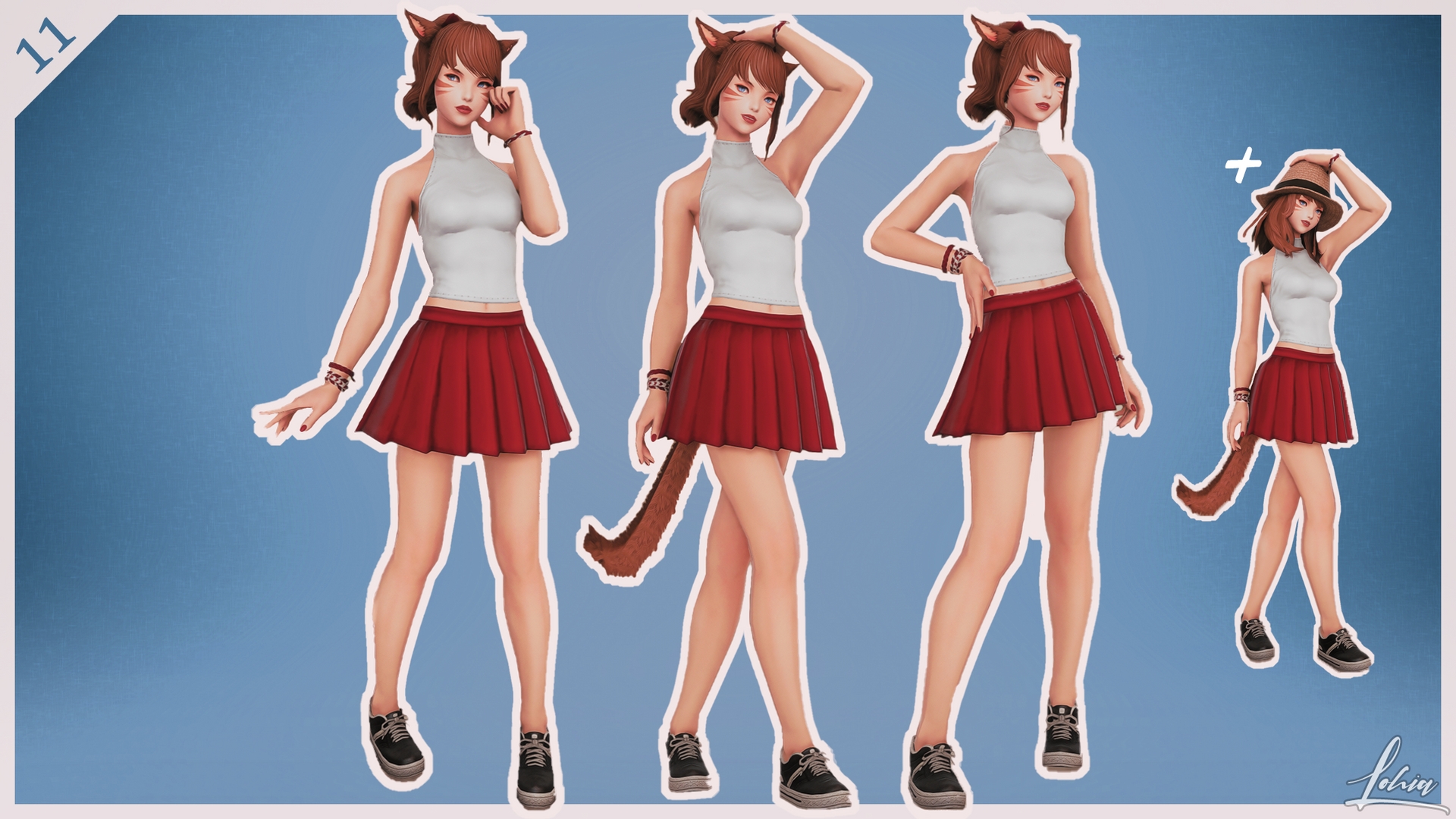 [Lohia] Pose Pack No.011 | XIV Mod Archive