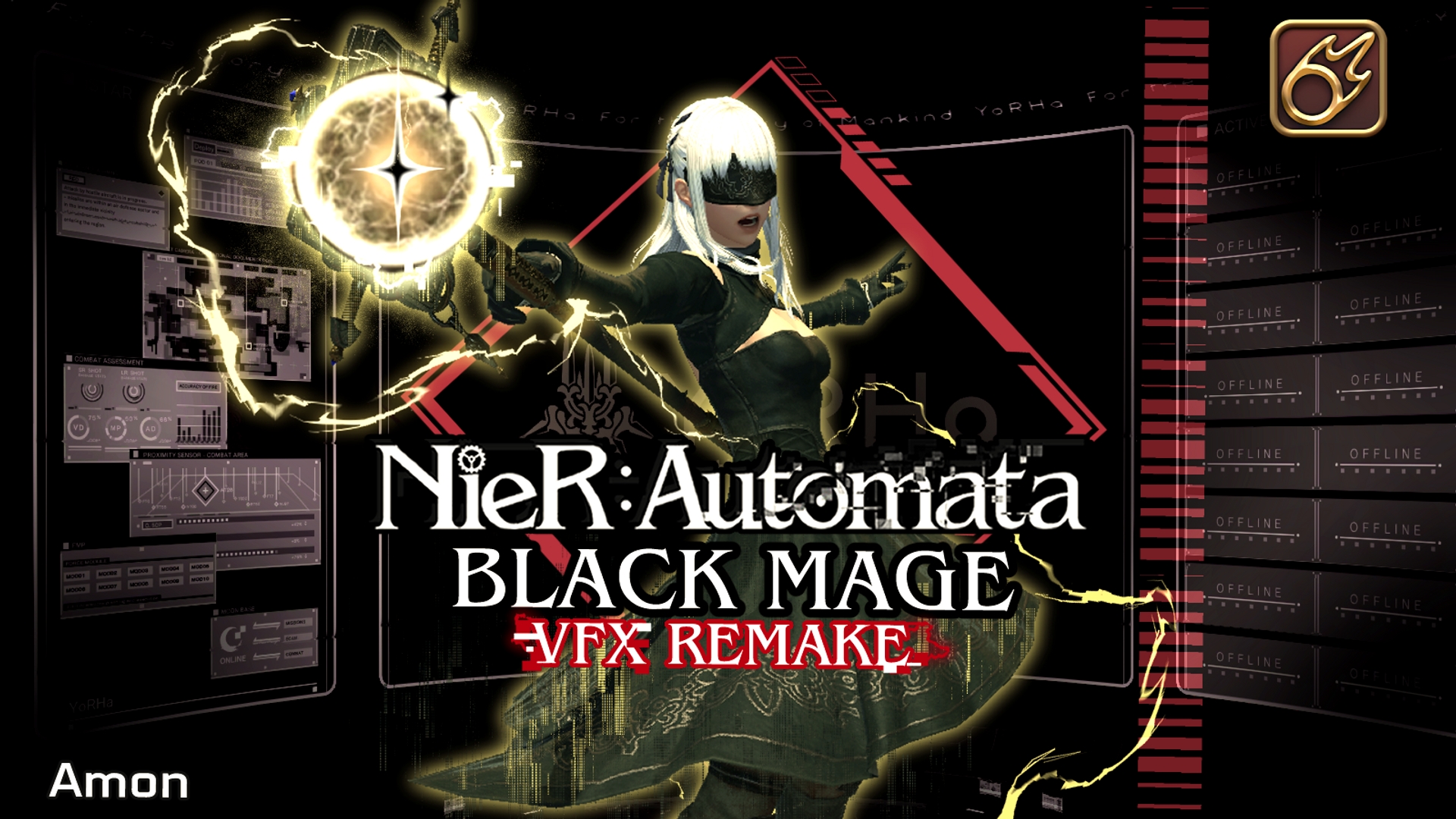 [BLM] BLACK MAGE Nier Automata Skill VFX Overhaul REMAKE - Trial ...