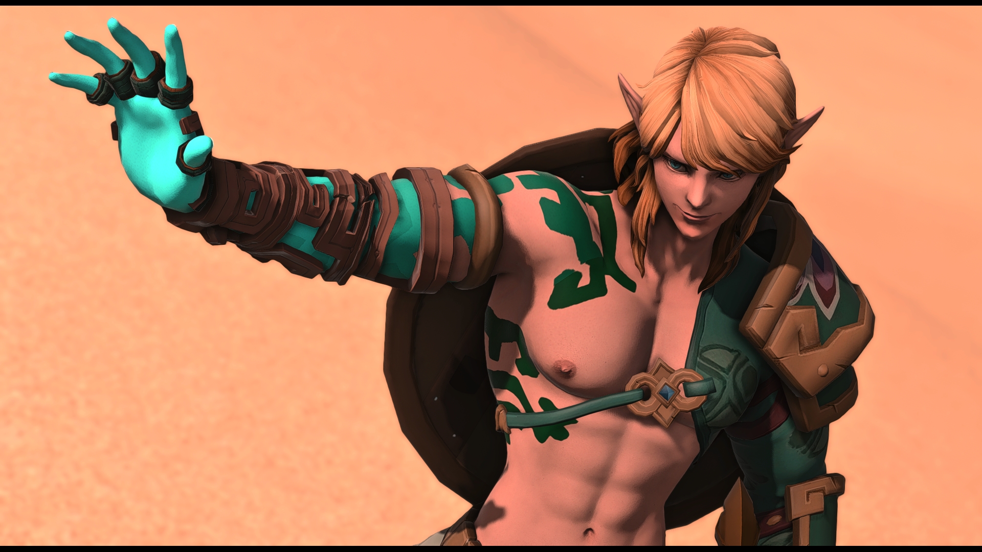 Link Rauru Arm King Rauru's Right Arm - TBSE / TBSE-X - Zelda (TotK) | XIV Mod Archive