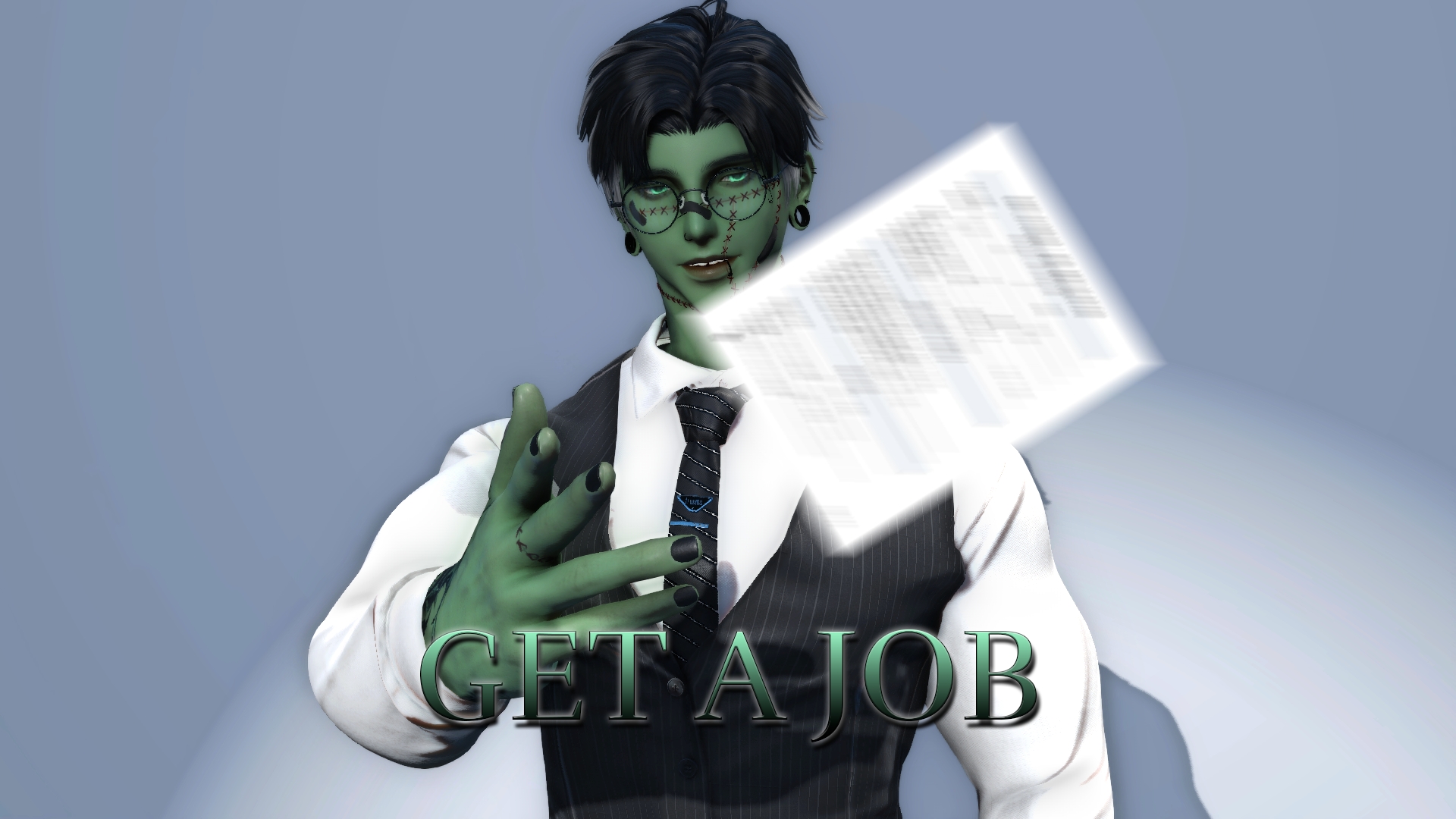 Job Application Mod Job Application Jumpscare | XIV Mod Archive