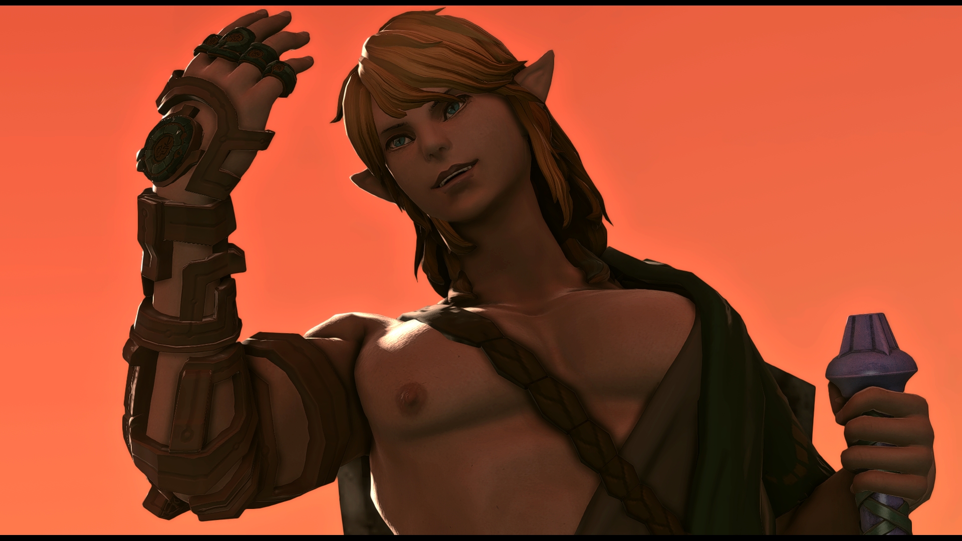 Link Rauru Arm King Rauru's Right Arm - TBSE / TBSE-X - Zelda (TotK) | XIV Mod Archive