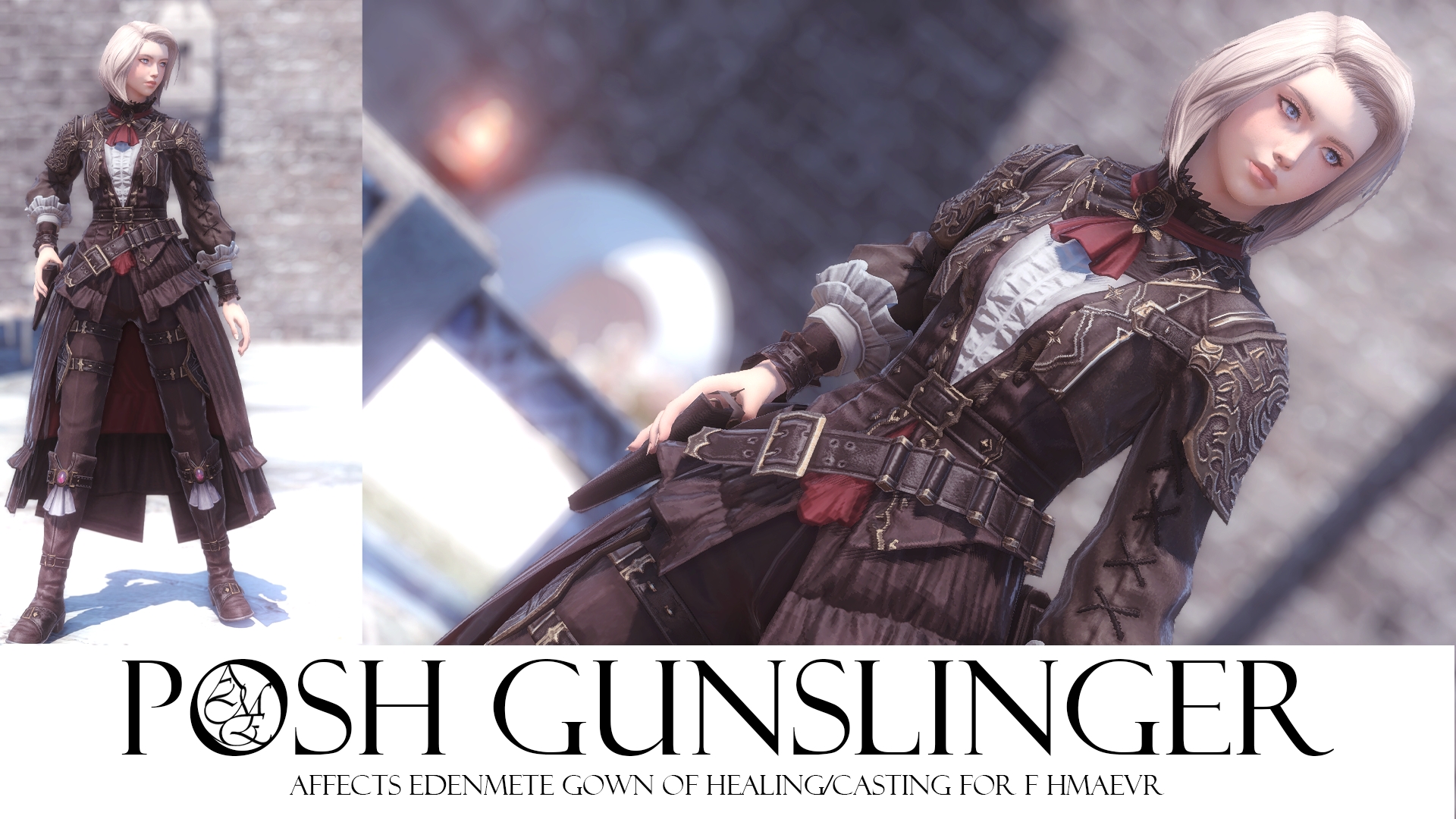 [AME] Posh Gunslinger - F HMAEVR | XIV Mod Archive