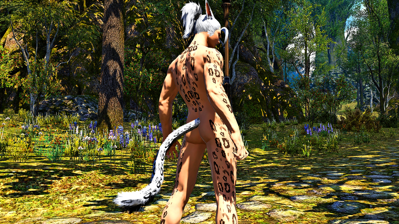 Spot Tattoo for male Miqo'te XIV Mod Archive