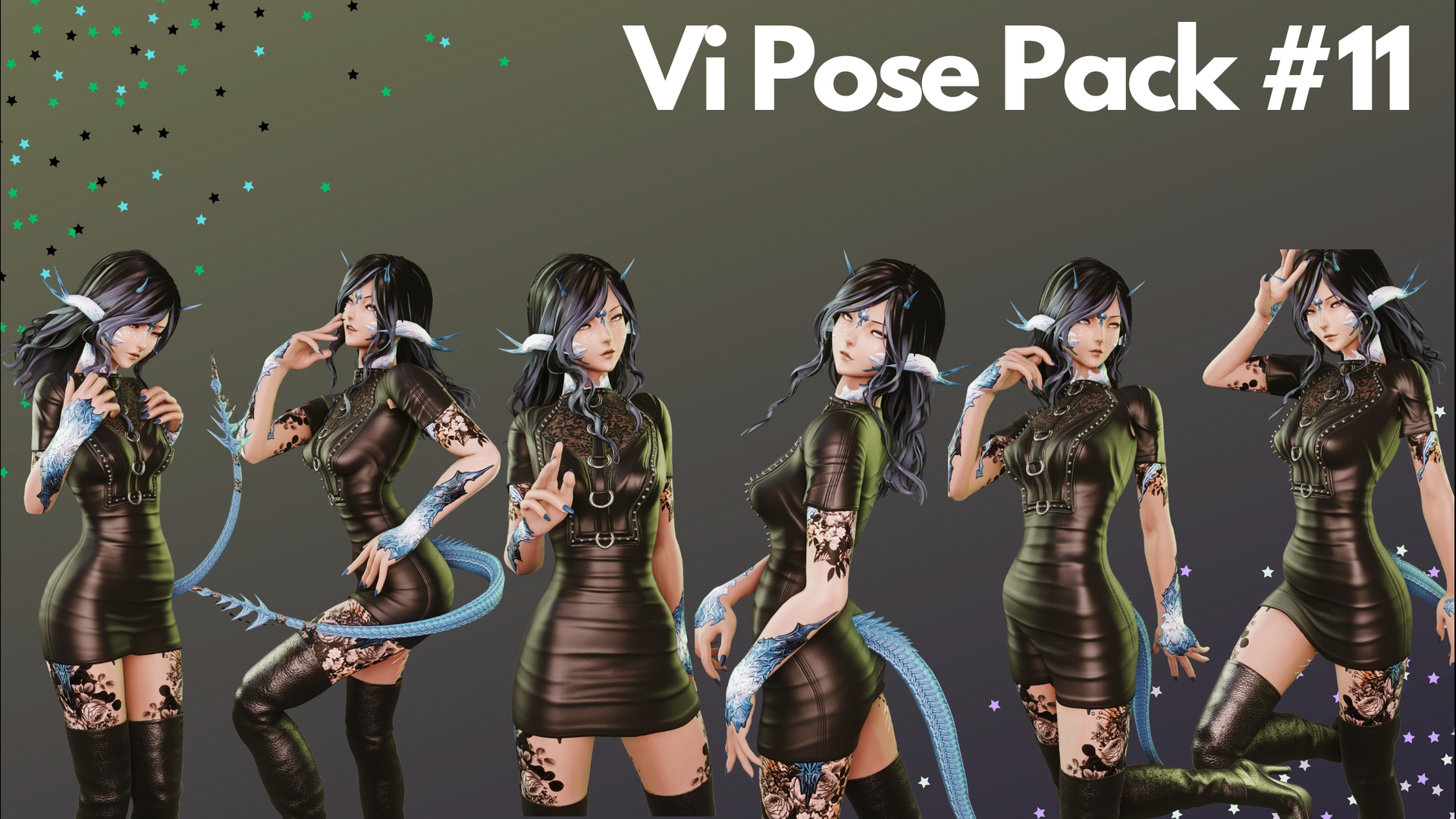 [Vi] Pose Pack #11 | XIV Mod Archive