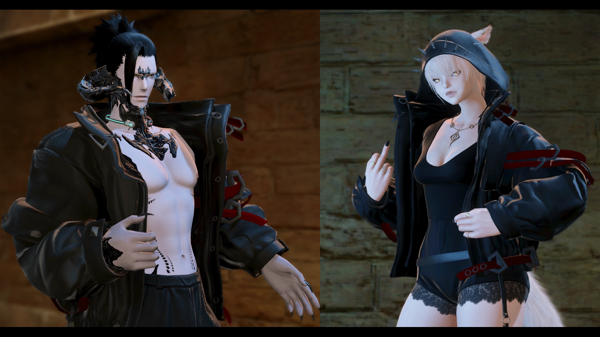 LM jacket by Lao updated colourmap | XIV Mod Archive