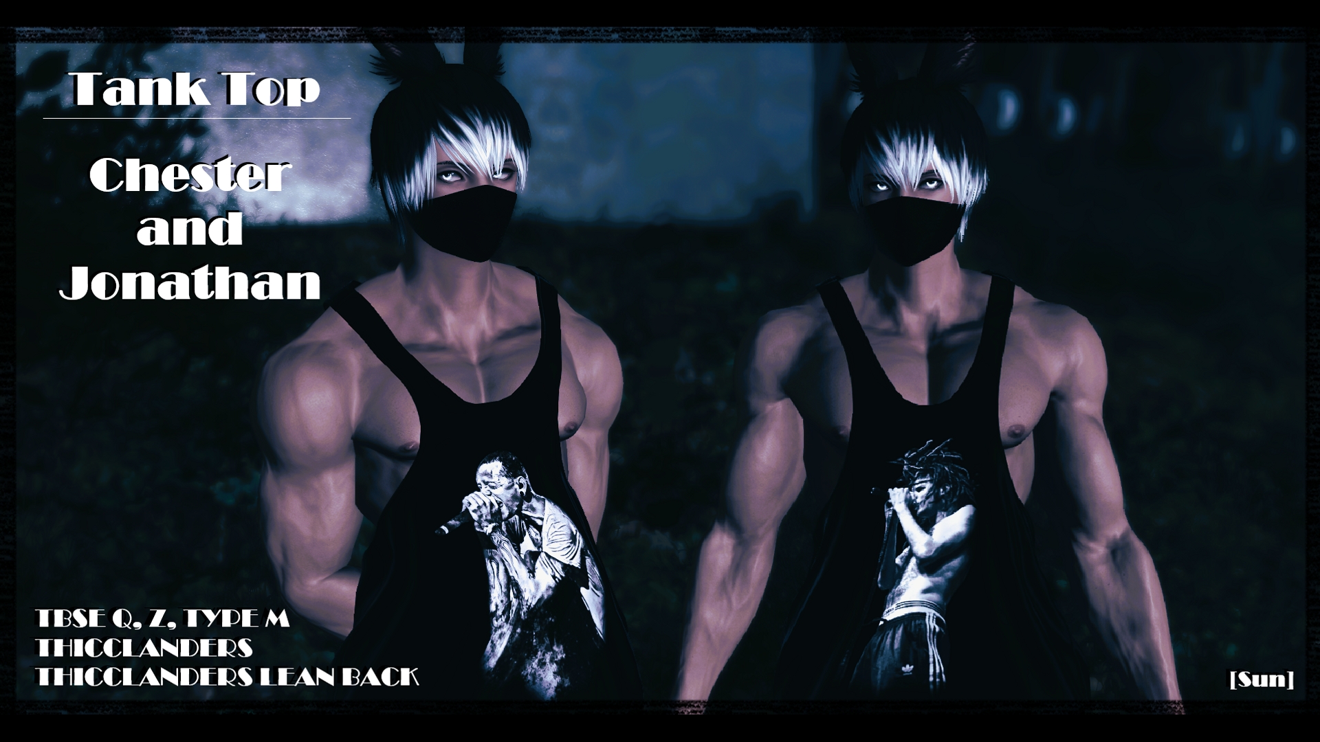 [Sun] Tank Top Chester and Jonathan | XIV Mod Archive