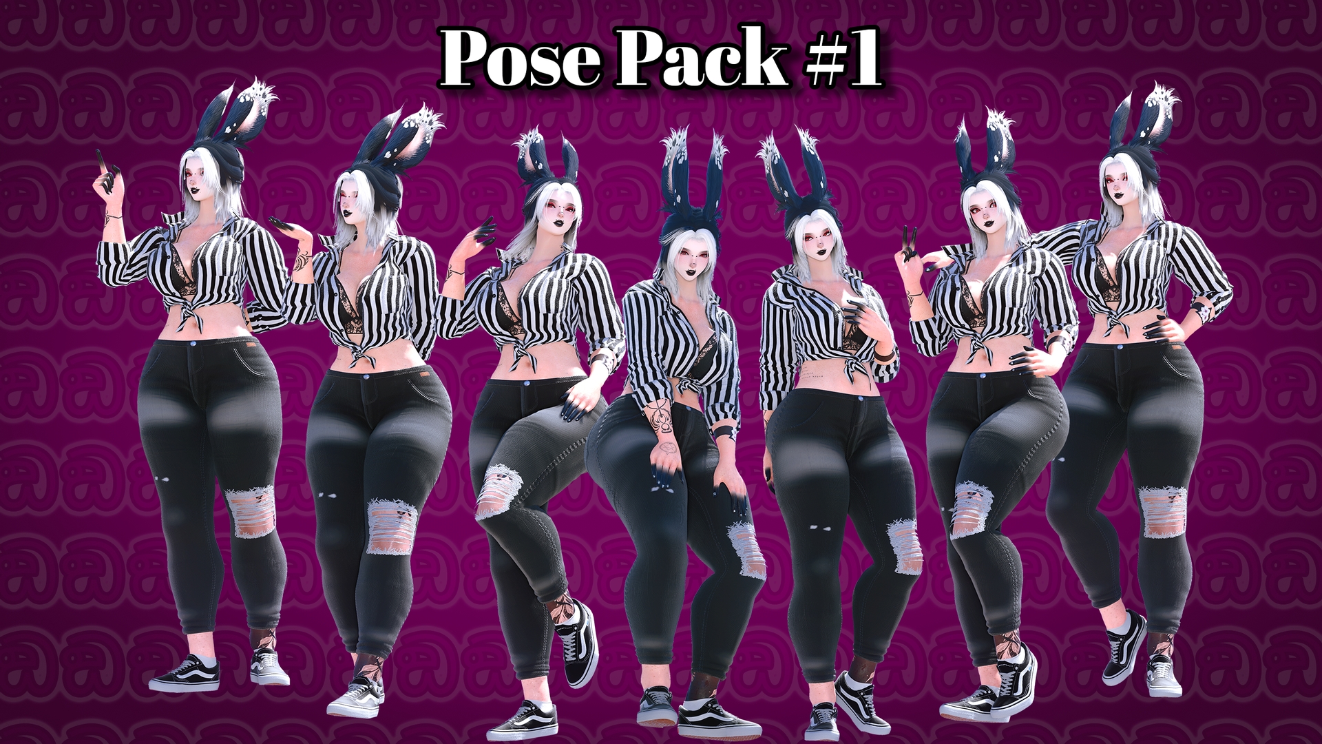 [Raela] Pose Pack #1 | XIV Mod Archive