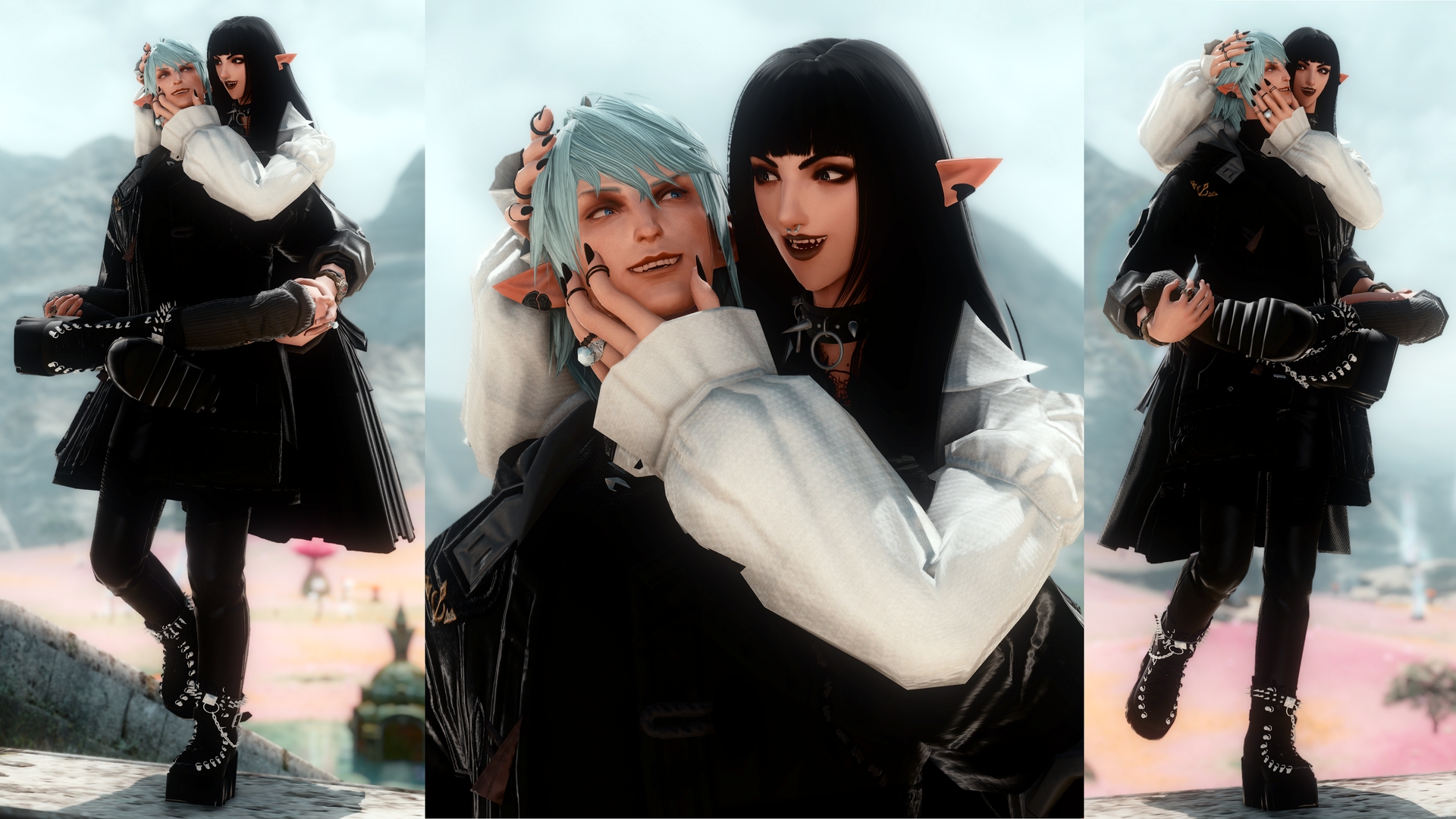 Cheek Smoosh Piggyback | XIV Mod Archive