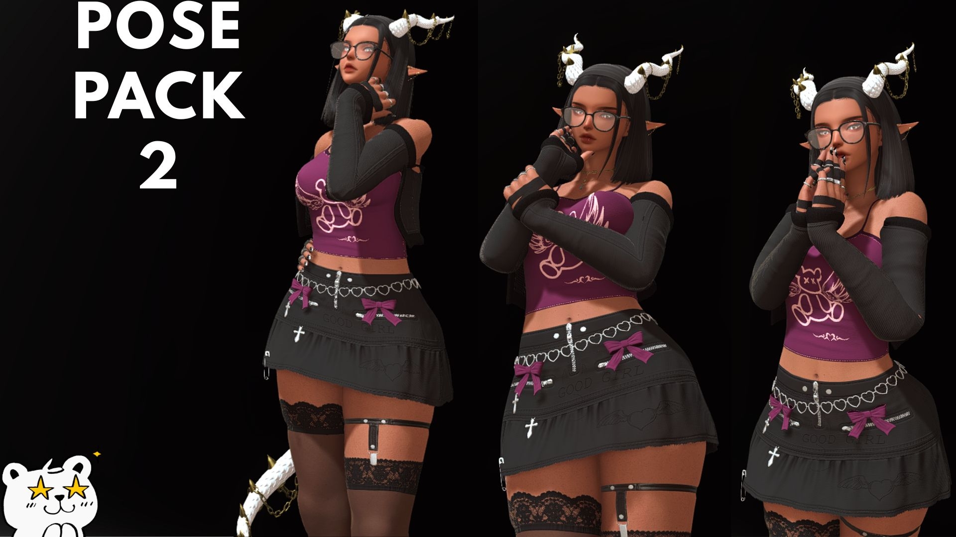 Pose pack 2~~~ | XIV Mod Archive