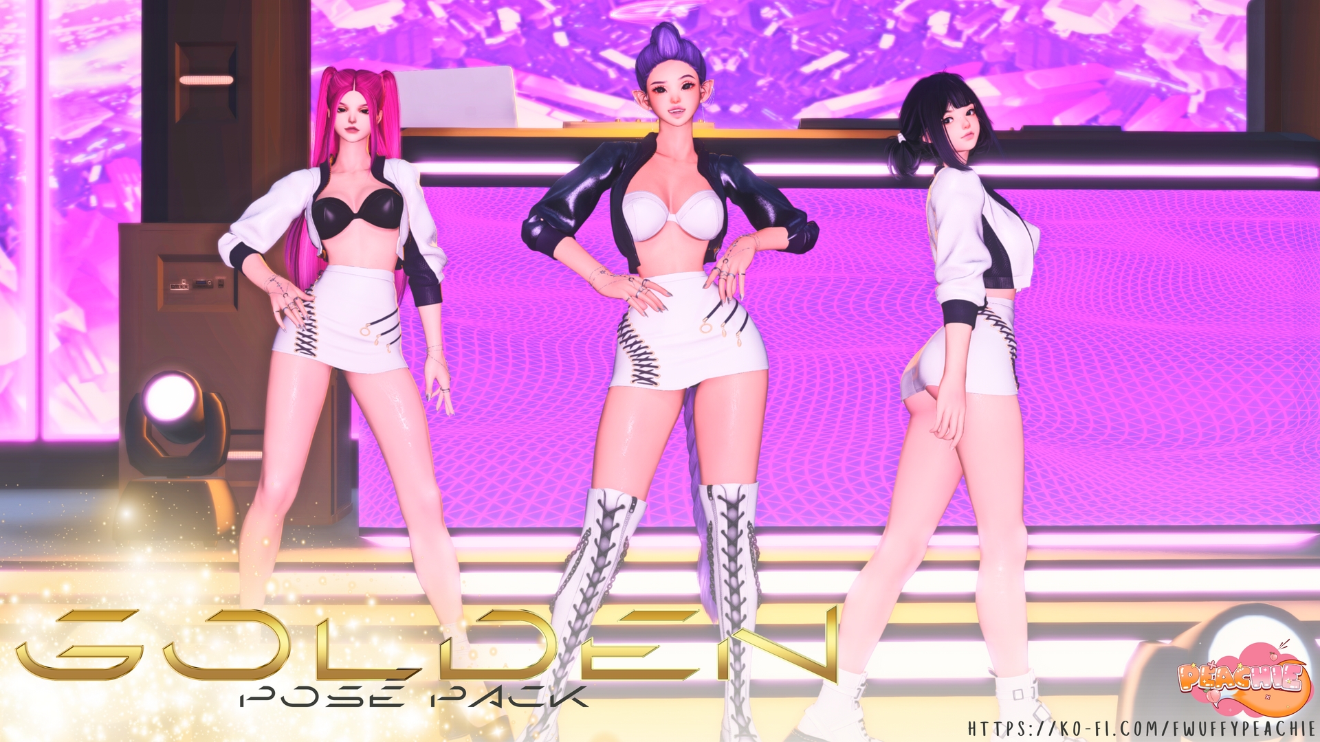 💛 GOLDEN - Pose Pack | XIV Mod Archive