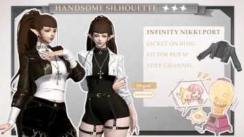 Sky Monarch Catcher | Jacket on Ring | Infinity Nikki Port | XIV Mod ...